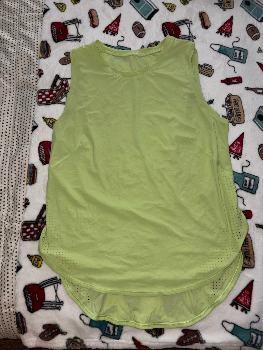 Lululemon Sleeveless Active Tank Top - Light Lime